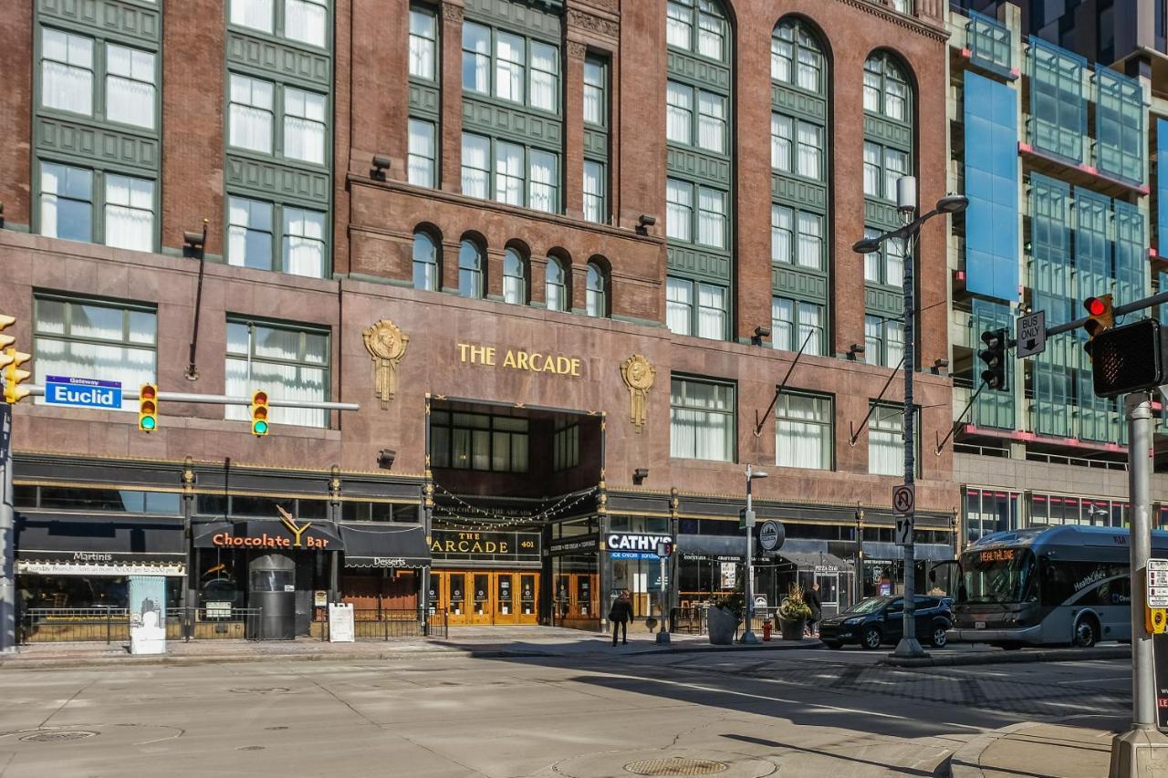 Апартаменты Frontdesk 2015 East 4Th Street Apts Downtown Кливленд Экстерьер фото
